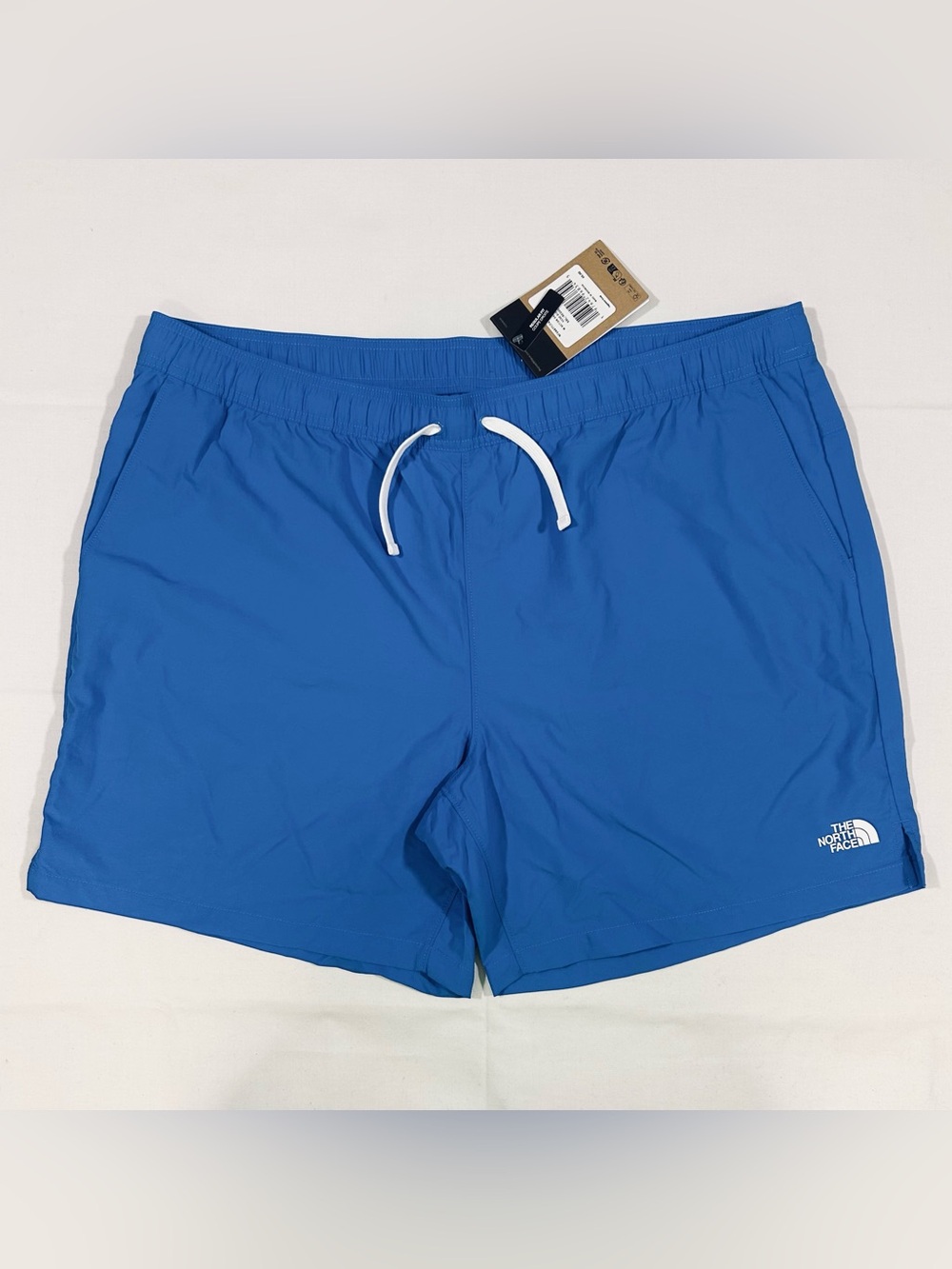 NWT The North Face Action 2.0 Shorts FlashDry Mens Size XXL 7” Hero Blue Hiking